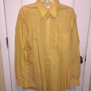 Yellow button up